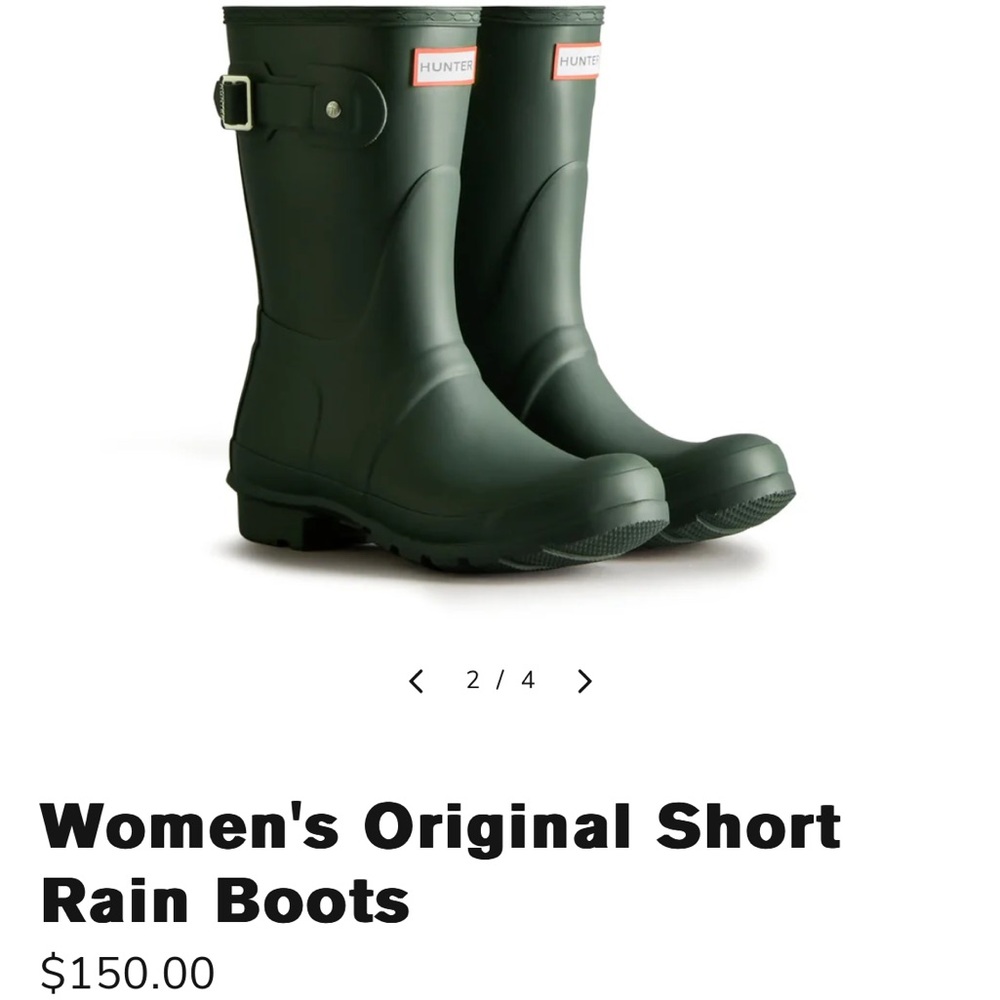 Hunter Original Short Rain Boots